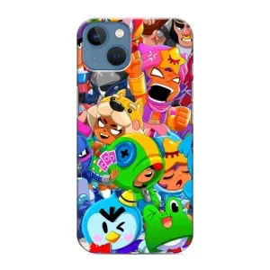 Силіконовый Чохол на iPhone 13 Mini з картинкою Brawl Stars (Brawl-Stars)