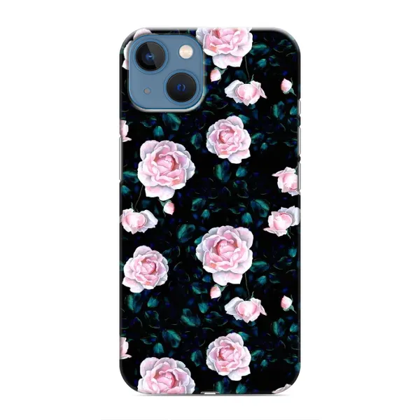 Чехол с рисунком «Чайные розы» для iPhone 13 Mini Чехол с рисунком «Чайные розы» для iPhone 13 Mini