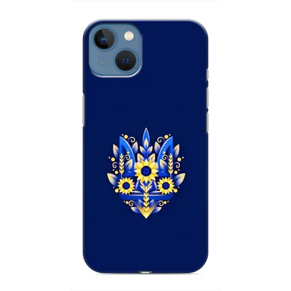 Чехол с рисунком «Цветущий Герб» для iPhone 13 Mini