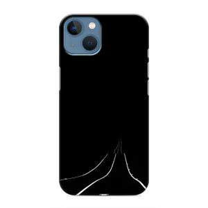 Чехол с картинками на черном фоне для iPhone 13 Mini (Дорога)