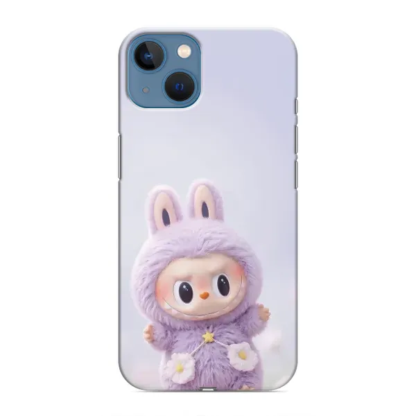 Чохол з малюнком «Фіолетовий Лабубу» для iPhone 13 Mini