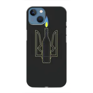 Чехол с картинкой (Патриотический ГЕРБ) на iPhone 13 Mini (Герб - Молотова)