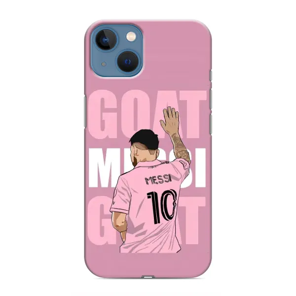 Чехол с рисунком «GOAT MESSI» для iPhone 13 Mini