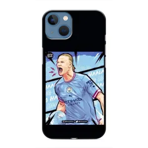 Чехлы с принтом для iPhone 13 Mini Футболист (гол Эрлинг Холланд)