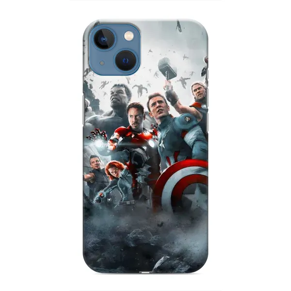 Чехол с рисунком «Команда марвел» для iPhone 13 Mini