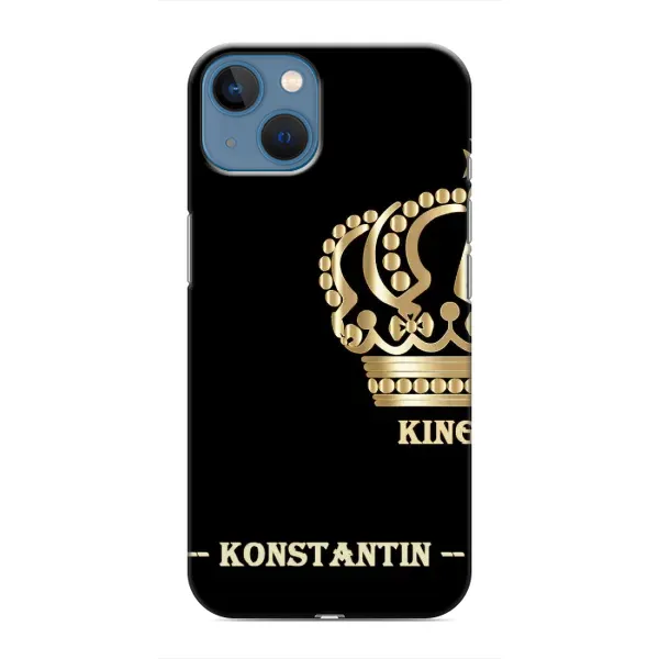 Чехол с рисунком «KOSTYA» для iPhone 13 Mini