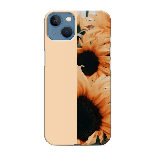 Чехол с рисунком «Красивые подсолнухи» для iPhone 13 Mini Чехол с рисунком «Красивые подсолнухи» для iPhone 13 Mini