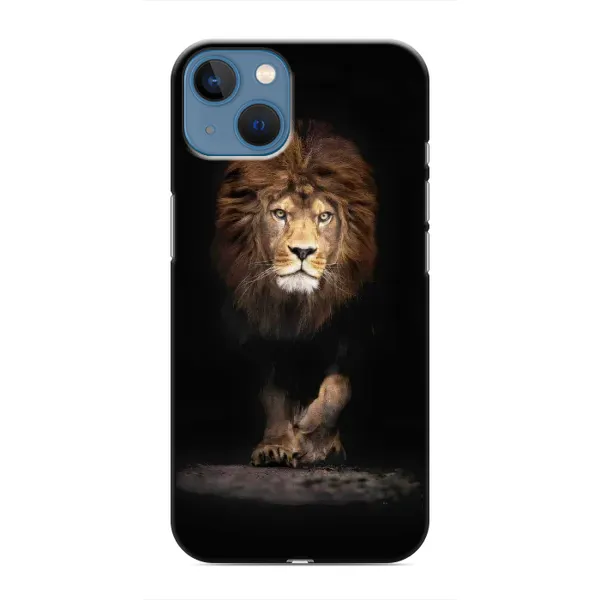 Чехол с рисунком «Красивый Лев» для iPhone 13 Mini Чехол с рисунком «Красивый Лев» для iPhone 13 Mini