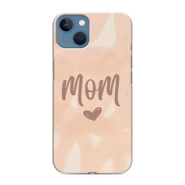 Чехол с рисунком «Love mom» для iPhone 13 Mini Чехол с рисунком «Love mom» для iPhone 13 Mini