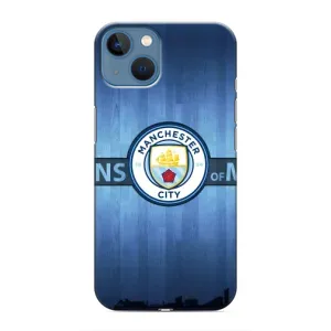 Силиконовые Чехлы принт Футбол на iPhone 13 Mini (ManCity)