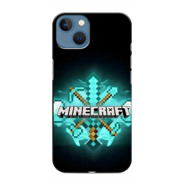 Чехол с рисунком «MineCraft 2» для iPhone 13 Mini