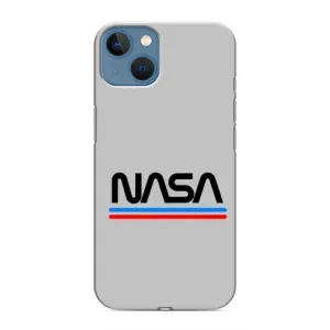 Силиконовый бампер с принтом "Наса" на iPhone 13 Mini (Наса)