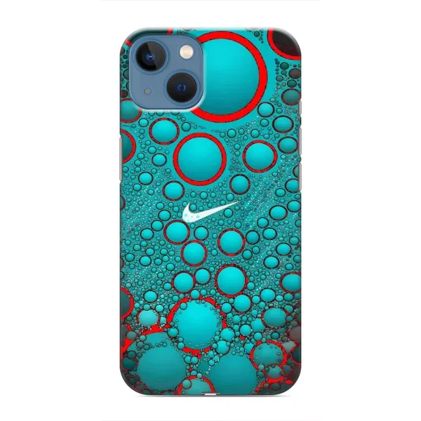Чехол с рисунком «Найк зеленый» для iPhone 13 Mini
