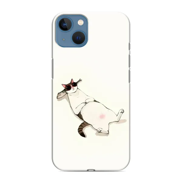 Чехол с рисунком «Отдых» для iPhone 13 Mini Чехол с рисунком «Отдых» для iPhone 13 Mini