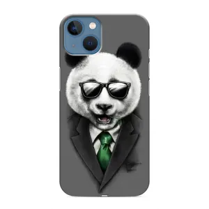 Чехлы с Пандами на iPhone 13 Mini (Панда в очках)