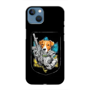 Чехол с принтом для iPhone 13 Mini (Патрон Воин)