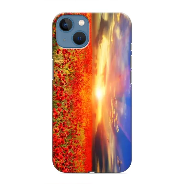 Чехол с рисунком «Поле тюльпанов» для iPhone 13 Mini