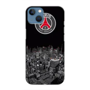 Силиконовые Чехлы принт Футбол на iPhone 13 Mini (PSG)