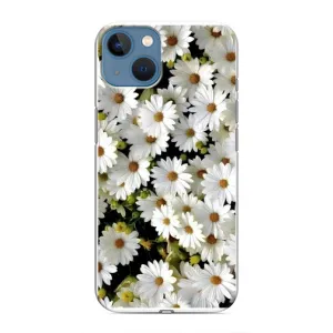 Чохол з ромашками на iPhone 13 Mini (Рамка в ромашках)