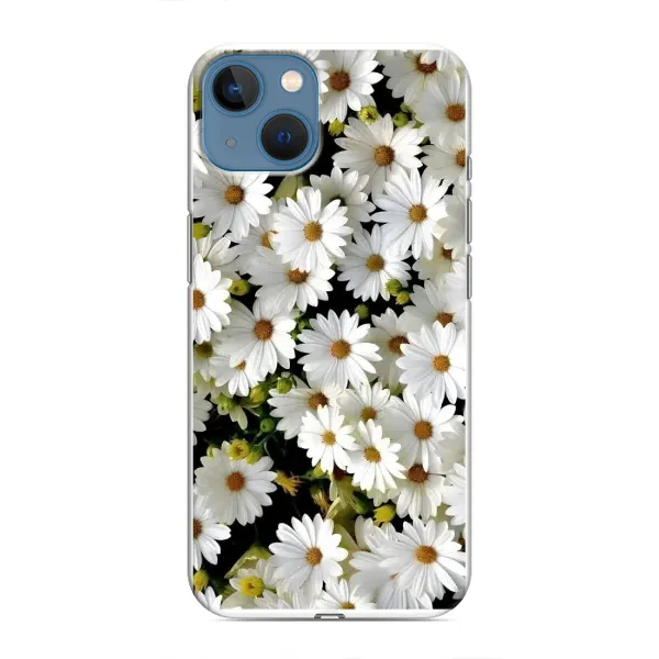 Чехол с рисунком «Рамка в ромашках» для iPhone 13 Mini Чехол с рисунком «Рамка в ромашках» для iPhone 13 Mini