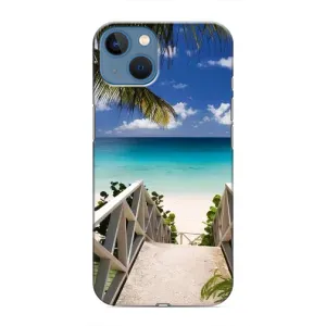 Летний Чехол на iPhone 13 Mini (Рай)