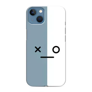 Чехол с рисунком «Серо-белый» для iPhone 13 Mini