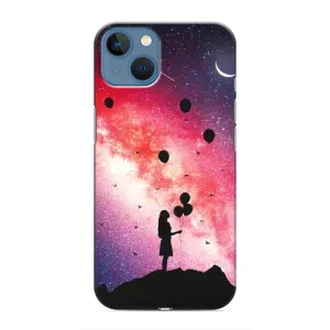 Силиконовые Чехлы Любимому человеку для iPhone 13 Mini (Шарики в небе)