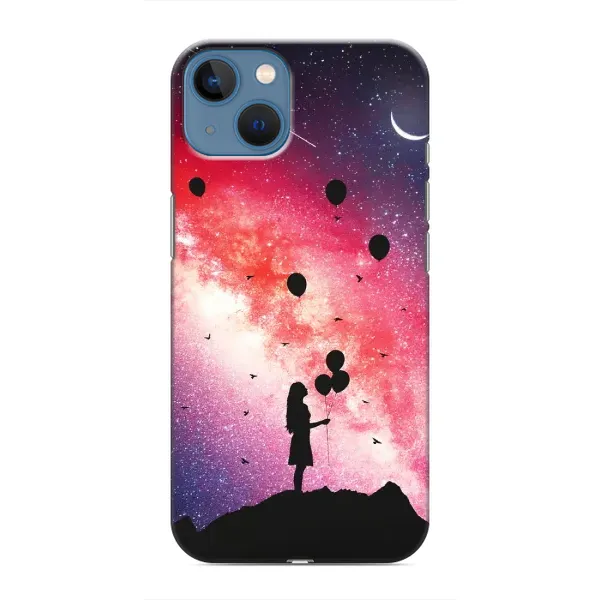Чехол с рисунком «Шарики в небе» для iPhone 13 Mini Чехол с рисунком «Шарики в небе» для iPhone 13 Mini
