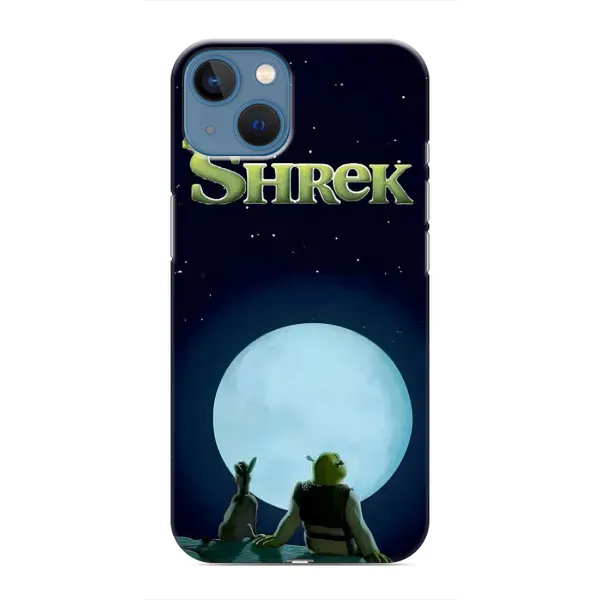 Чехол с рисунком «Шрек на луне» для iPhone 13 Mini Чехол с рисунком «Шрек на луне» для iPhone 13 Mini