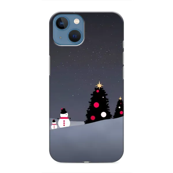 Чехол с рисунком «Снеговички» для iPhone 13 Mini