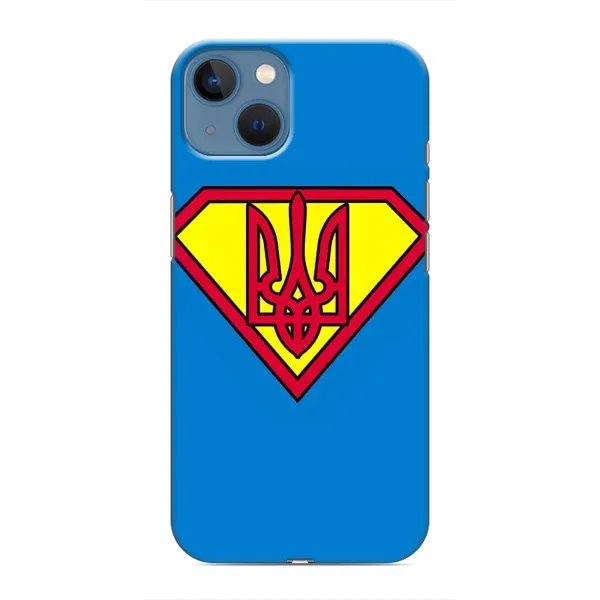 Чехол с рисунком «Super - Герб» для iPhone 13 Mini Чехол с рисунком «Super - Герб» для iPhone 13 Mini