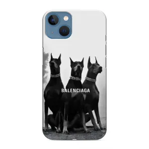 Чехол ДОБЕРМАН для iPhone 13 Mini (Три добермана)