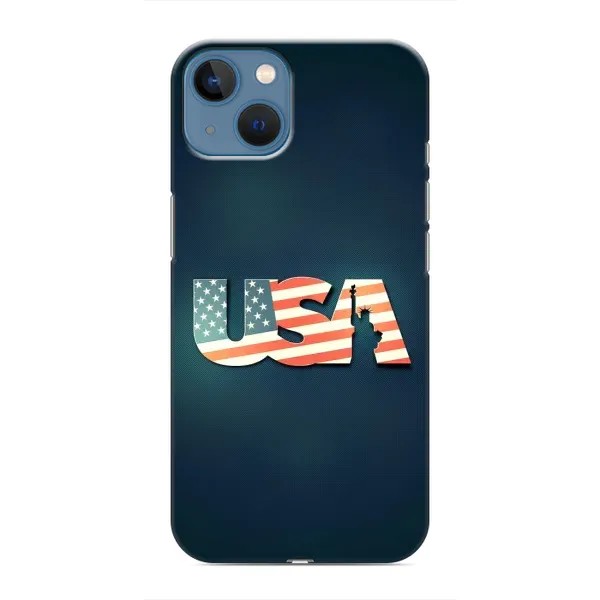 Чехол с рисунком «USA» для iPhone 13 Mini Чехол с рисунком «USA» для iPhone 13 Mini