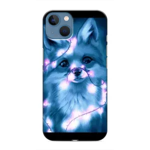 Чехол с Лисичкой для iPhone 13 Mini (Яркая Лиса)