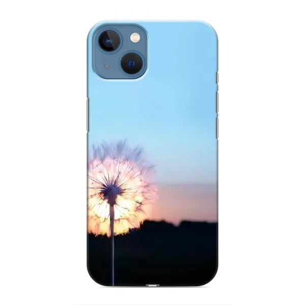 Чохол з малюнком «Захід з кульбабкою» для iPhone 13 Mini Чохол з малюнком «Захід з кульбабкою» для iPhone 13 Mini