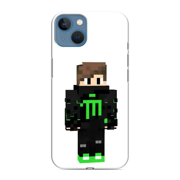 Чехол с рисунком «Зеленый мальчик» для iPhone 13 Mini Чехол с рисунком «Зеленый мальчик» для iPhone 13 Mini