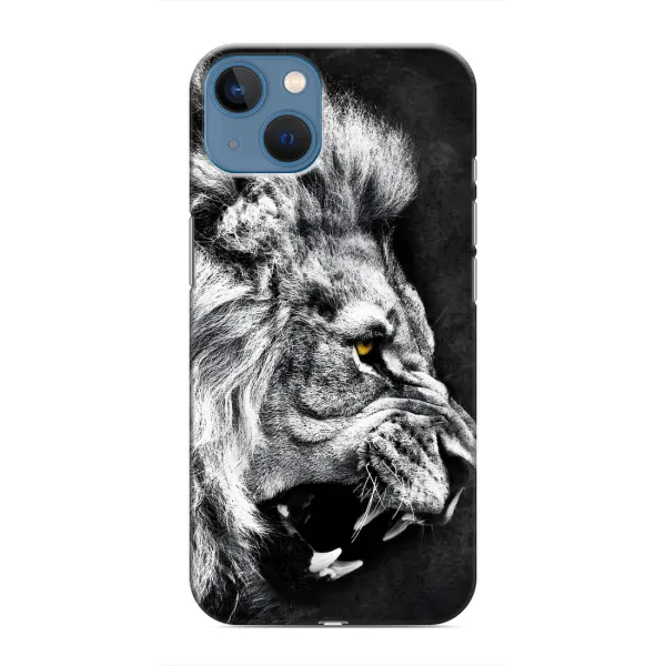 Чехол с рисунком «Злой ЛЕВ» для iPhone 13 Mini Чехол с рисунком «Злой ЛЕВ» для iPhone 13 Mini