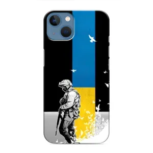 Патриотический Чехол для iPhone 13 Mini (ЗСУ)