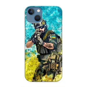 ЗСУ Чехлы (TPU) для iPhone 13 Mini (ЗСУ Воин)
