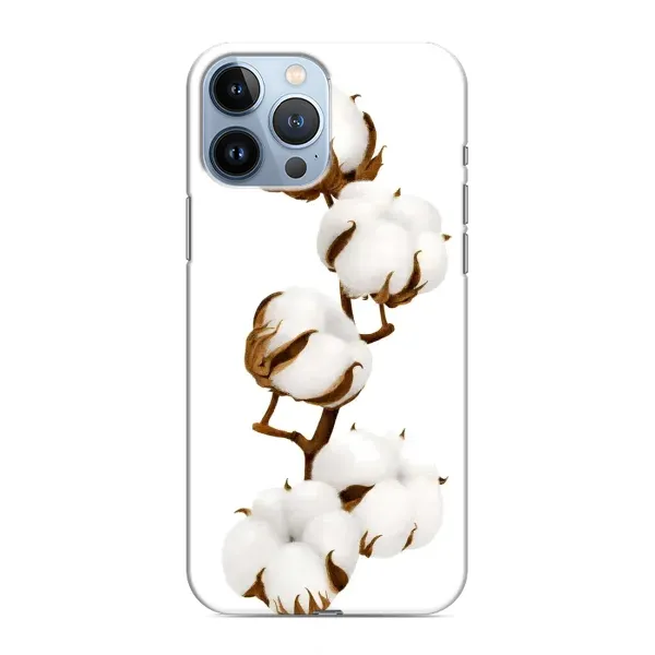 Чехол с рисунком «Бавовна» для iPhone 13 Pro Max Чехол с рисунком «Бавовна» для iPhone 13 Pro Max