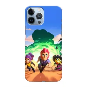 Силиконовый Чехол на iPhone 13 Pro Max с картинкой Brawl Stars (Бравел Старс)