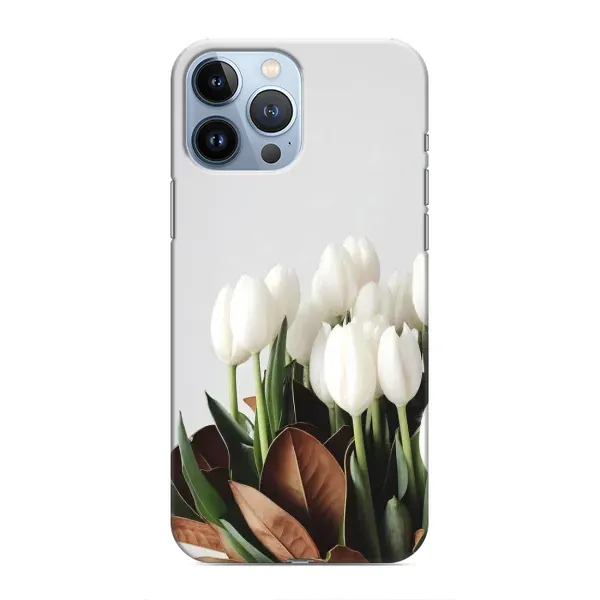Чехол с рисунком «Букет тюльпанов» для iPhone 13 Pro Max Чехол с рисунком «Букет тюльпанов» для iPhone 13 Pro Max