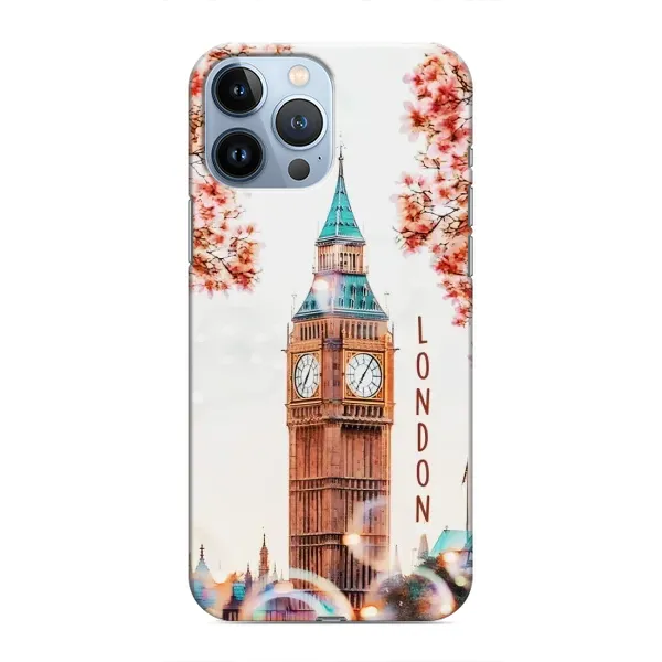Чехол с рисунком «Часы Лондон» для iPhone 13 Pro Max Чехол с рисунком «Часы Лондон» для iPhone 13 Pro Max