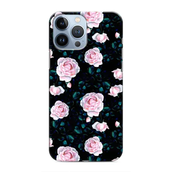 Чехол с рисунком «Чайные розы» для iPhone 13 Pro Max Чехол с рисунком «Чайные розы» для iPhone 13 Pro Max