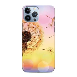 Силіконовий Чохол з кульбабками на iPhone 13 Pro Max (Квітка-кульбаба)