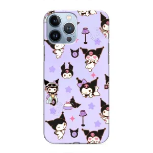 Чехол с персонажем Куроми на iPhone 13 Pro Max (Фон Куроми)