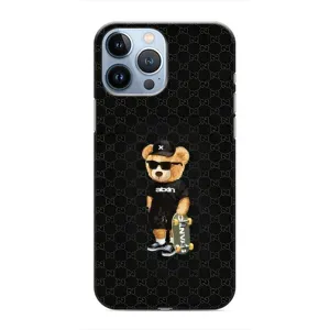Чехлы Мишка Тедди для Айфон 13 Про Макс (GUCCI Teddy)