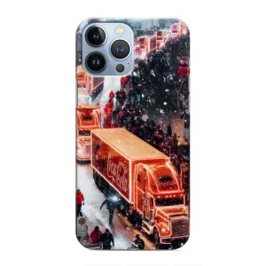 Чехлы на Новый Год iPhone 13 Pro Max (Кока Кола)