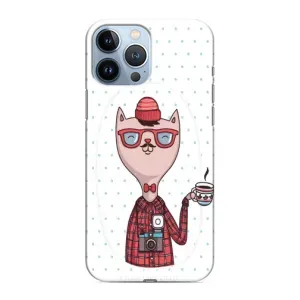 Чехол на тематику: Коты для iPhone 13 Pro Max (Кот аристократ)
