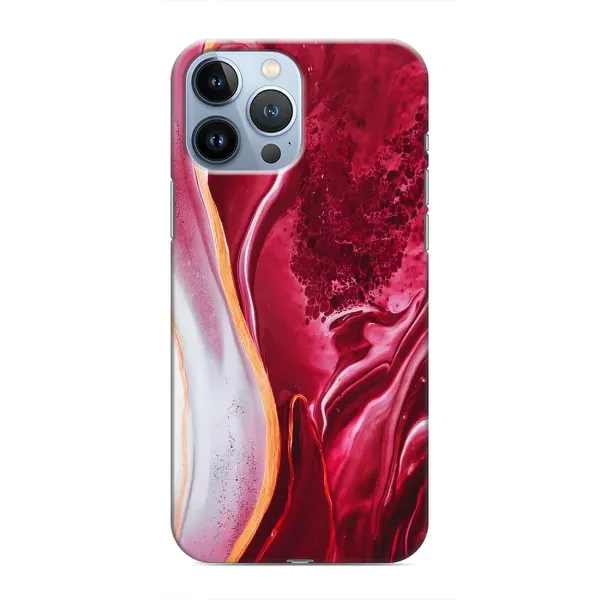 Чехол с рисунком «Красный мрамор» для iPhone 13 Pro Max Чехол с рисунком «Красный мрамор» для iPhone 13 Pro Max